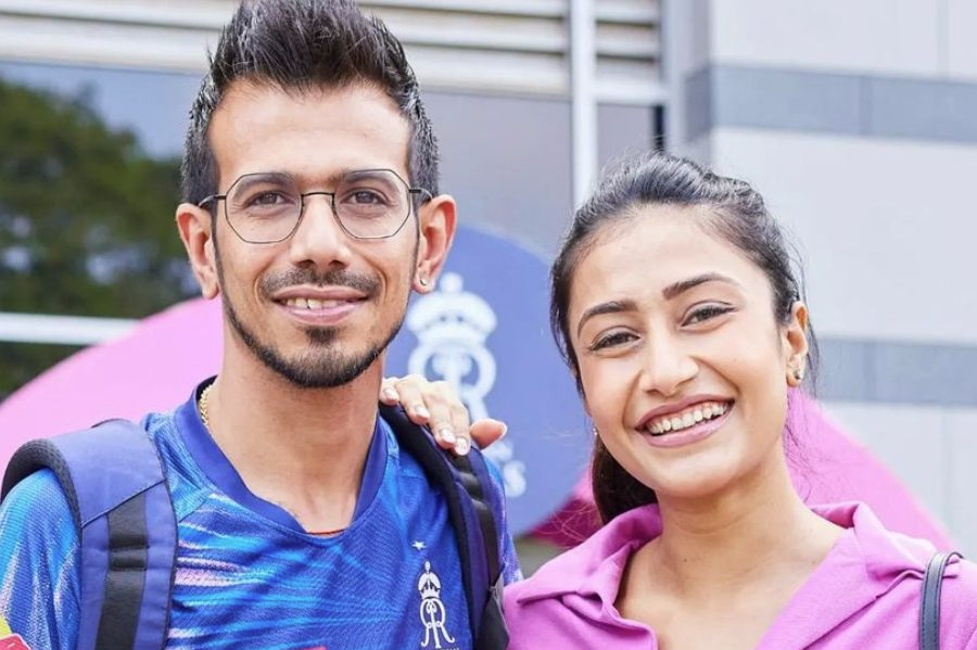 Yuzvendra Chahal and Dhanashree Verma