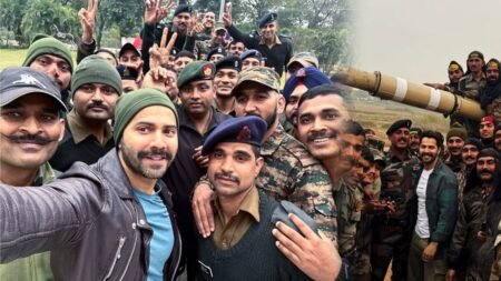 Varun Dhawan Honors Indian Army on Army Day