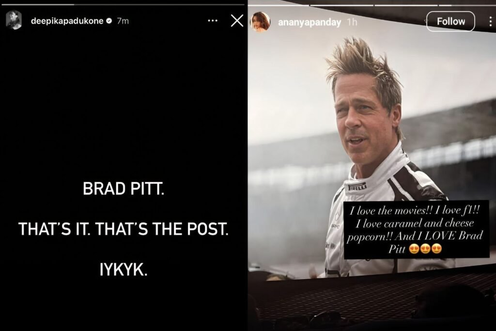 Brad Pitt Support Backfires as Deepika Padukone and Ananya Panday Get Heavily Trolled for Ignoring Abuse Allegations